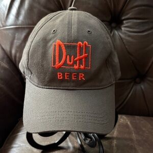 Duff Beer Grey Baseball Cap